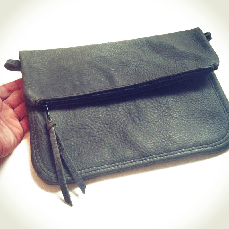 NEW SOFT LEATHER GRIS-GRIS BAG!