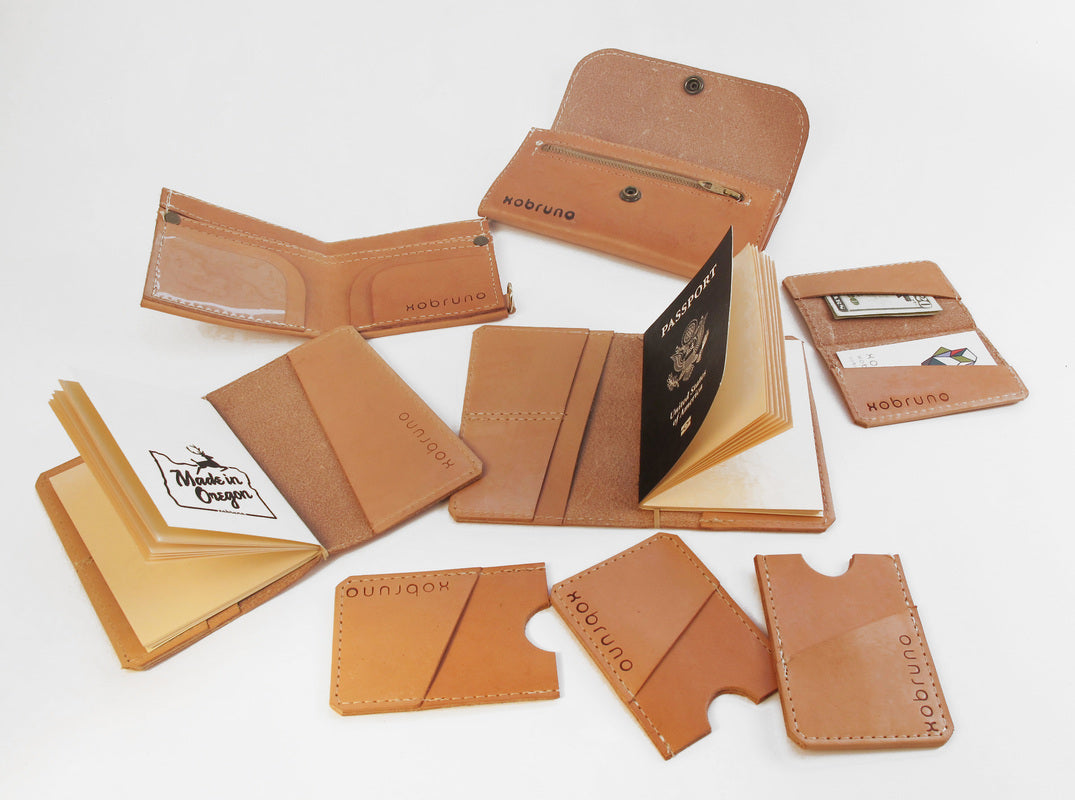 NEW: VEGETABLE TANNED LEATHER GOODS